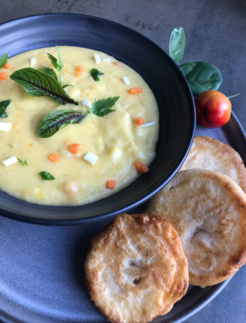 Badische-Kartoffelsuppe-mit-Apfelküchle