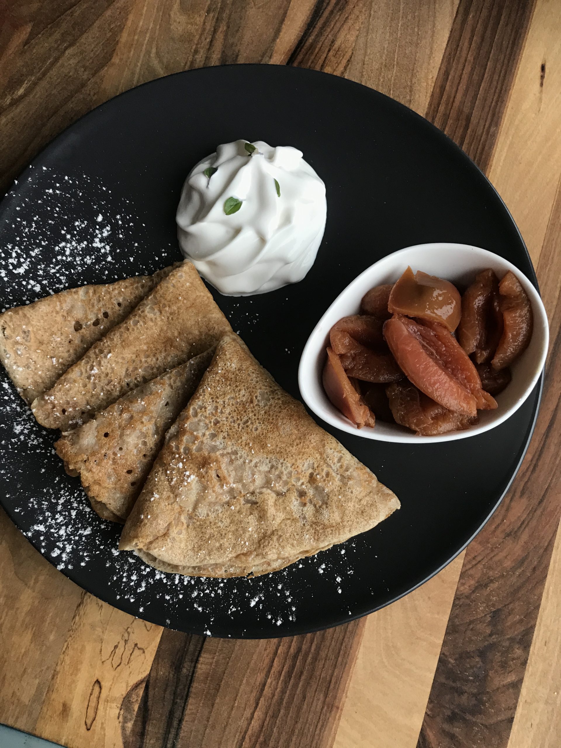 Süße Vollkornpfannkuchen - Gemüse mit Stil - natürlich.lecker.vegan